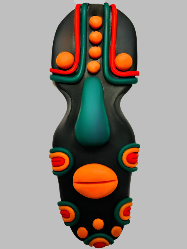 Mask III Brooch MAXI