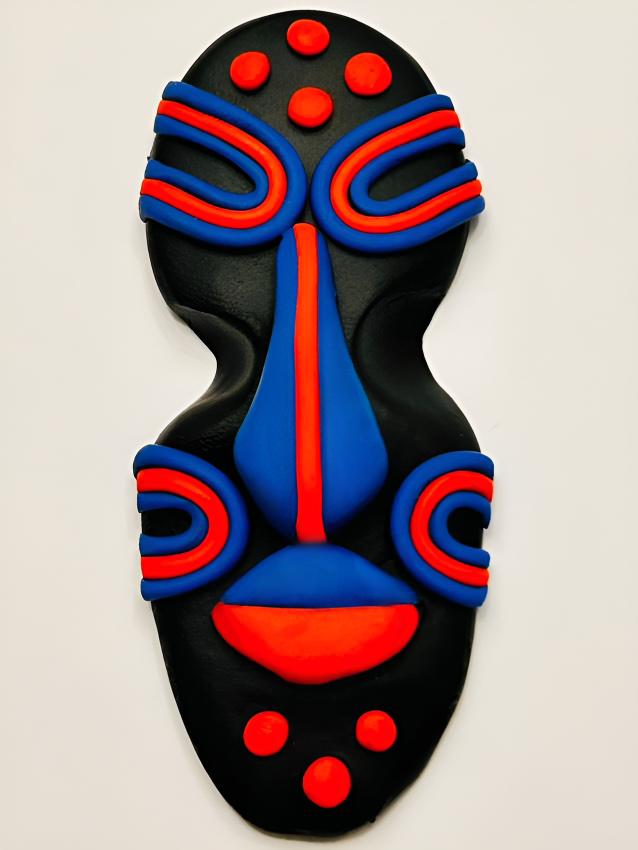 Mask VII Brooch MIDI