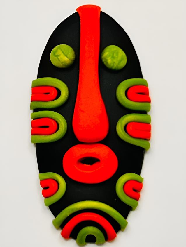 RBG Mask III Brooch MIDI